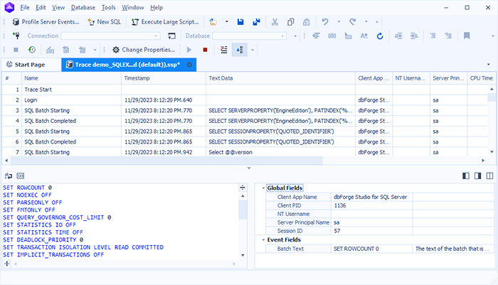 توسعه پایگاه داده استاندارد SQL Server