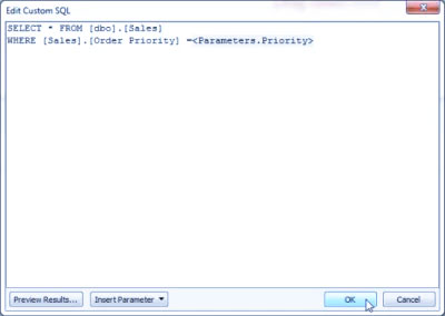 Using SQL With Tableau