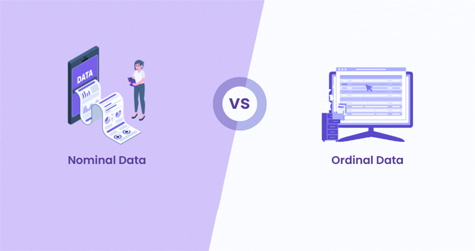 داده های اسمی / Nominal  و داده های ترتیبی / Ordinal