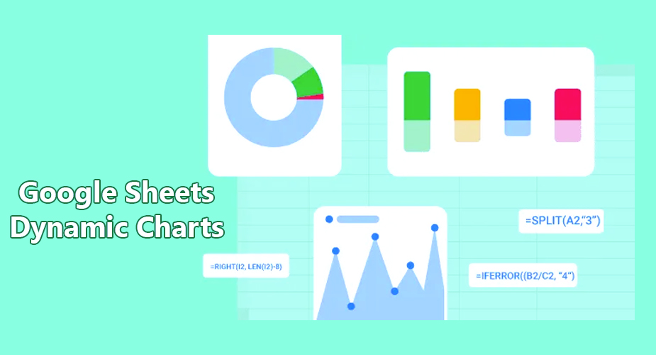 نمودارهای پویای گوگل شیت (Google Sheets Dynamic Charts)
